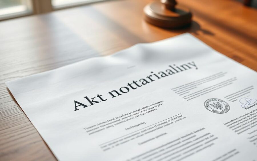 akt notarialny akt notarialny